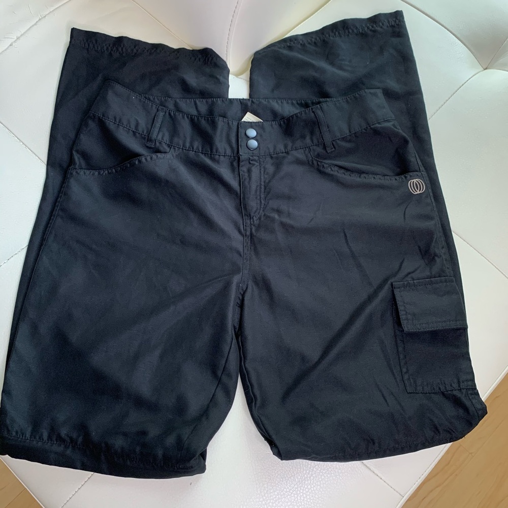 BALANCE OutdoorBlack Convertible Cargo PANTS